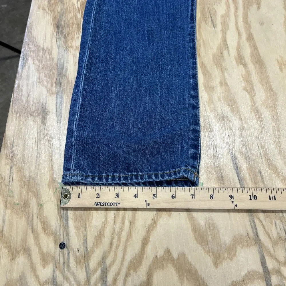 Polo Ralph Lauren Varick Slim Straight Jeans Mens 36x34 (36X33) Blue Preppy
